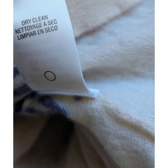 Sundry Wool Cashmere Sweater Dolman Striped Color Block Size 2 Medium - Picture 9 of 10